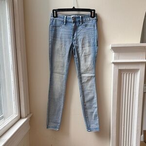 Abercrombie & Fitch Light Blue Skinny Jeans
